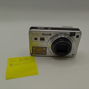 Sony Cyber-shot DSC-W150 8.1MP Digital Camera For Parts Repair